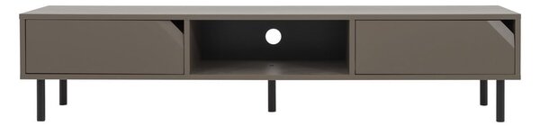 Šedý TV stolek 177x39 cm Corner - Tenzo