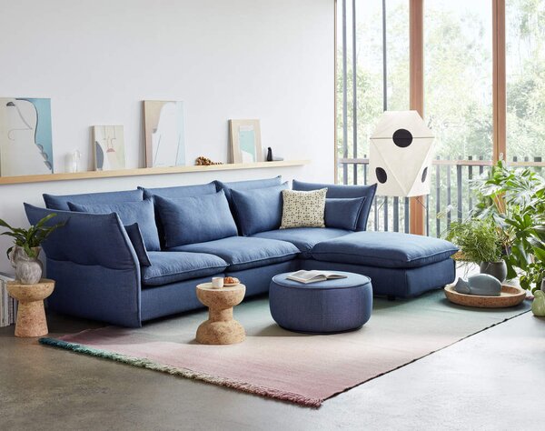 Vitra Dekorace kočky Resting Cat small, light blue