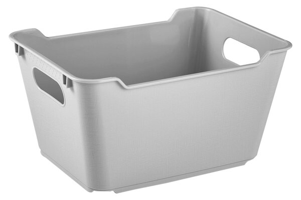BOX ÚLOŽNÝ LOTTA 1.8L 19,5X14X10CM SEVERSKÁ ŠEDÁ