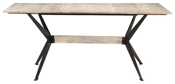 Jídelní stůl 180 x 90 x 76 cm masivní mangovníkové dřevo 321688