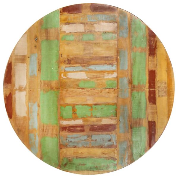 Jídelní stůl kulatý 175 x 75 cm masivní recyklované dřevo 321685