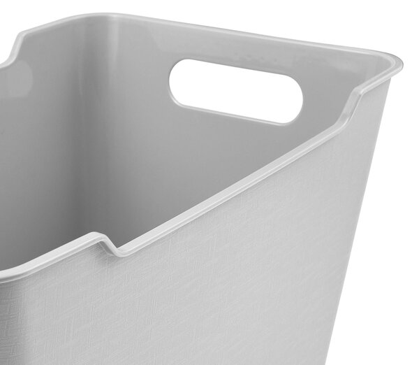 BOX ÚLOŽNÝ LOTTA 6L 29,5X19X15CM SEVERSKÁ ŠEDÁ