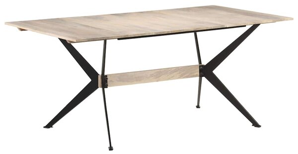 Jídelní stůl 180 x 90 x 76 cm masivní mangovníkové dřevo 321688