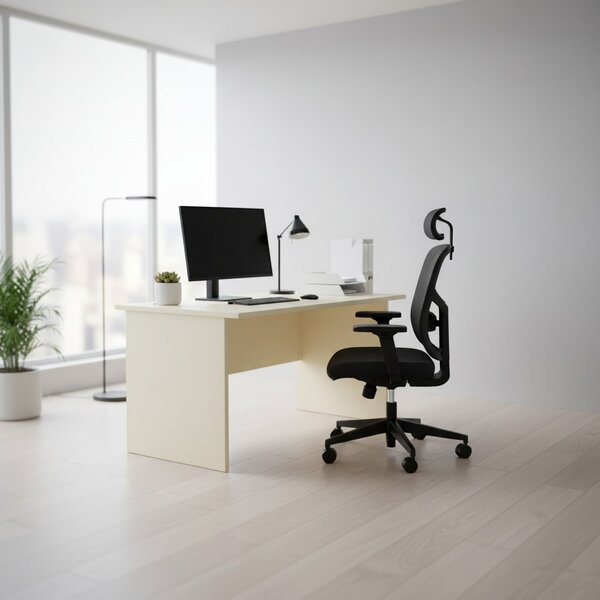 Stůl SimpleOffice 120 x 80 cm, bříza