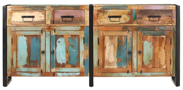 Příborník 172 x 35 x 80 cm masivní recyklované dřevo 321697