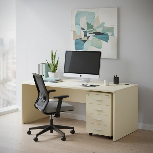 Kontejner SimpleOffice 40 x 48 cm - 4 zásuvky, bříza