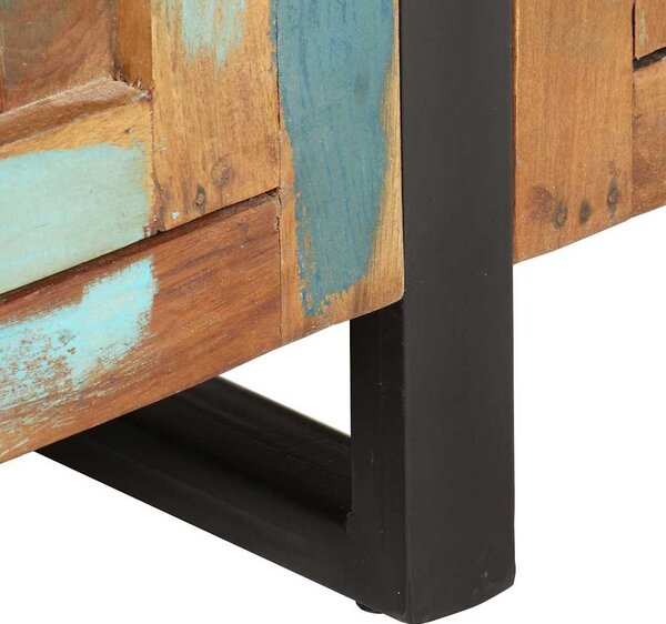 Příborník 172 x 35 x 80 cm masivní recyklované dřevo 321697
