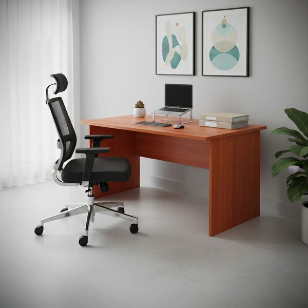 Stůl SimpleOffice 140 x 80 cm, třešeň