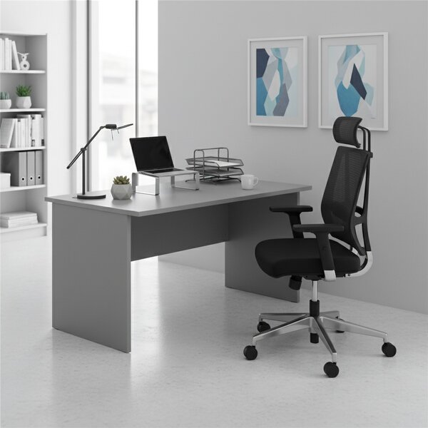 Stůl SimpleOffice 160 x 80 cm, šedá