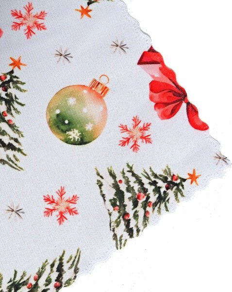 Vánoční ubrusy a běhouny Garden 40x130 Vypalovaná vlnka