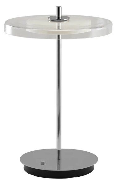 Umage Přenosná LED stolní lampa ASTERIA Glass, v. 30,6 cm, 2600K 4-krokové stmívání Barva: Mosaz