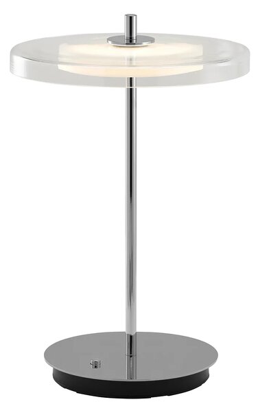 Umage Přenosná LED stolní lampa ASTERIA Glass, v. 30,6 cm, 2600K 4-krokové stmívání Barva: Mosaz