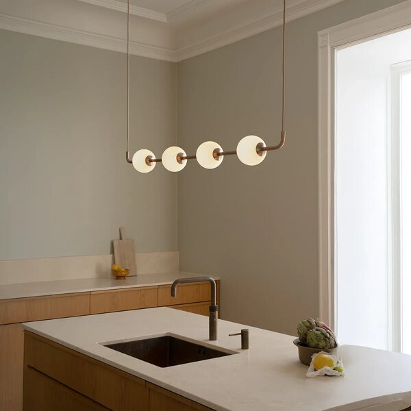 Umage Lineární LED závěsné svítidlo AUDREY, 24W, d. 117,4 cm, 2700K