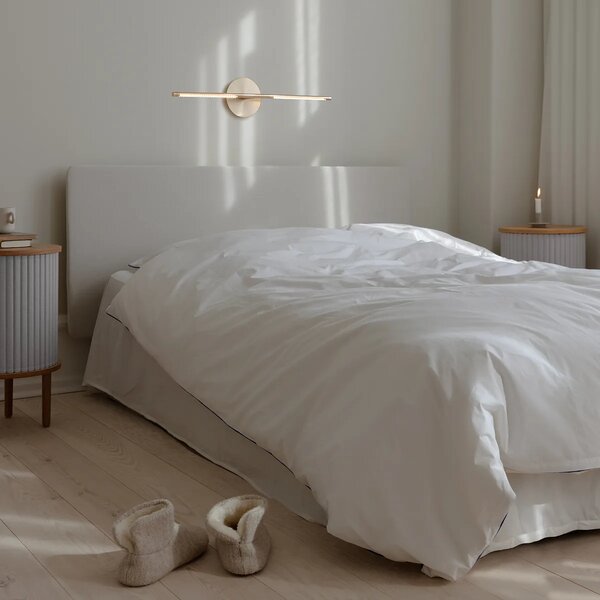 Umage Nástěnné LED svítidlo OMNI Mini, 17W, d. 54 cm, 2700K stmívatelné Barva: ocel