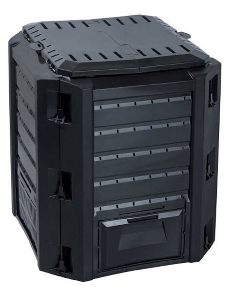 PROSPERPLAST Kompostér COMPOGREEN černý 380l PROSPERPLAST