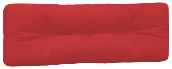 Podušky na palety 3 ks červené textil 3217126