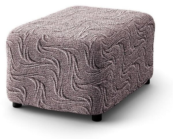 Bielastické potahy BRILLANTE hnědé taburet (40 x 40 x 40 cm)