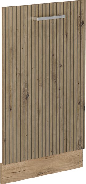Čelní panel myčky Vicco R-Line Řemeslný dub 45 cm bez pracovní desky, Model 54621