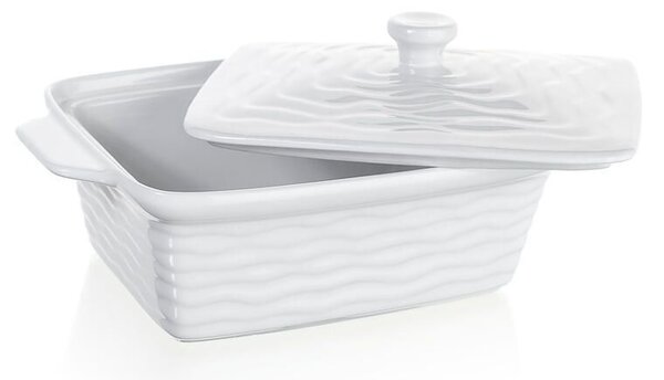 Forma zapékací obdélníková s víkem CULINARIA White 28 x 18 cm