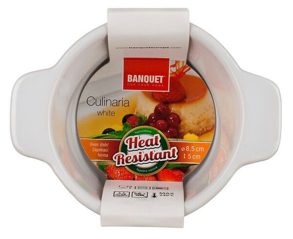Forma zapékací kulatá CULINARIA White pr. 8,5 cm