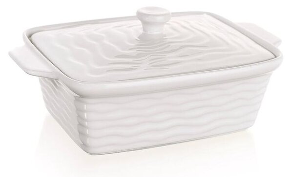 Forma zapékací obdélníková s víkem CULINARIA White 28 x 18 cm