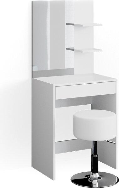 Toaletní stolek Vicco Isabelle Bílá 60 cm s taburetem, Model 34446