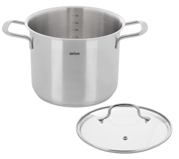 Hrnec ANETT Glass s poklicí 4,8 l
