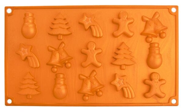 Silikonová forma na čokoládu CHRISTMAS