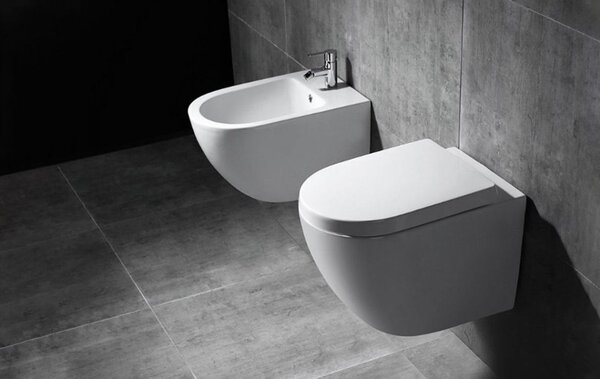 Závěsný Bidet Rea CARLO Mini White