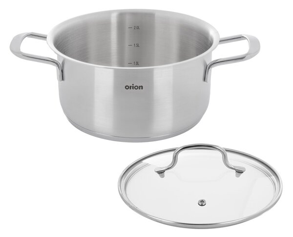 Kastrol ANETT Glass s poklicí 2,5 l