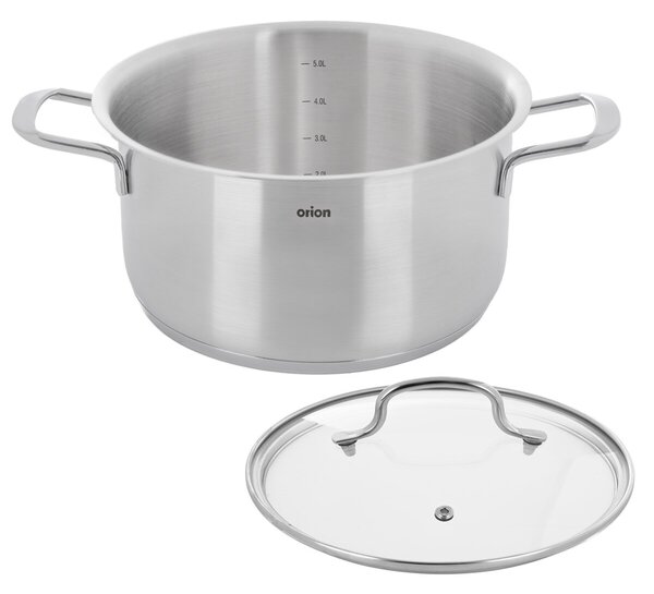 Kastrol ANETT Glass s poklicí 6,4 l