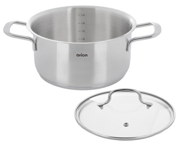 Kastrol ANETT Glass s poklicí 3,1 l
