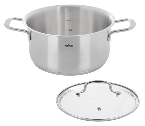 Kastrol ANETT Glass s poklicí 4,6 l