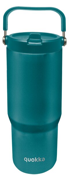 Termohrnek Core s poutkem, 860ml, Quokka, tyrkysový