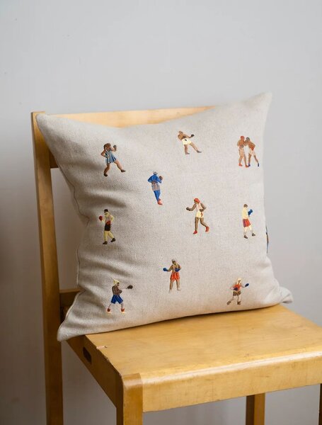Vyšívaný povlak na polštář Boxers 50x50 cm Fine Little Day