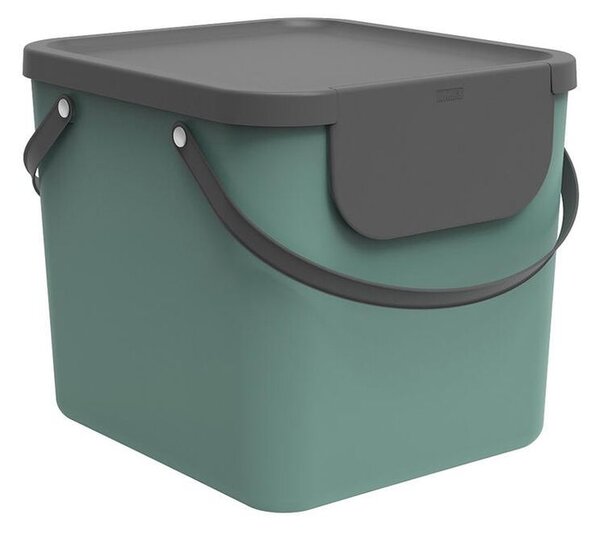 Koš na tříděný odpad ALBULA zelený 40 l