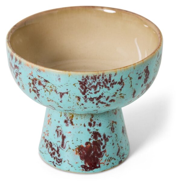 Kameninová miska na podstavci 70's Patina