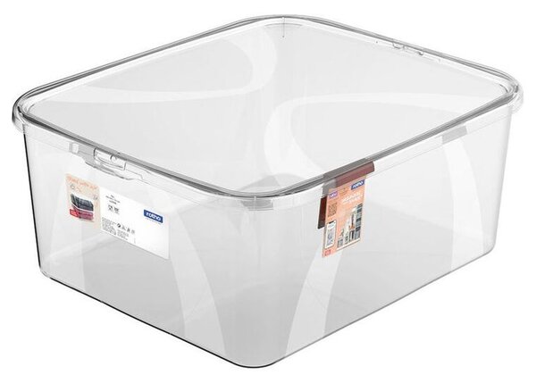 Úložný box s víkem LONA 19 l