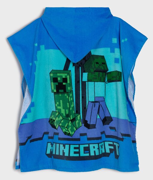 Sinsay - Osuška s kapucí Minecraft - indigo