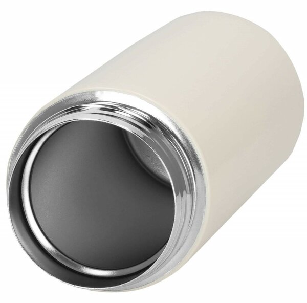 Nerezová termoska s teploměrem 420 ml SPRINGOS THERMOS krémová