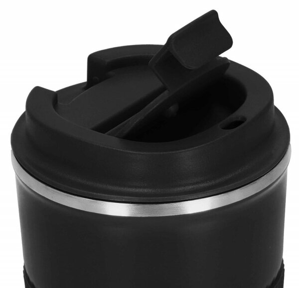 Cestovní termohrnek 500 ml SPRINGOS SIPPY černý
