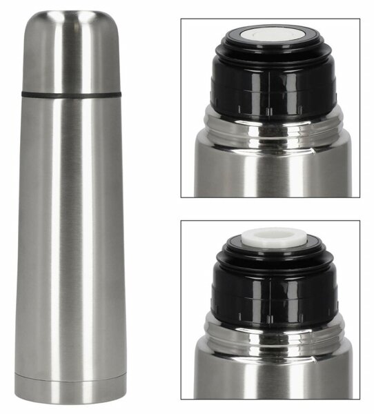 Nerezová termoska 500 ml SPRINGOS WARMO stříbrná