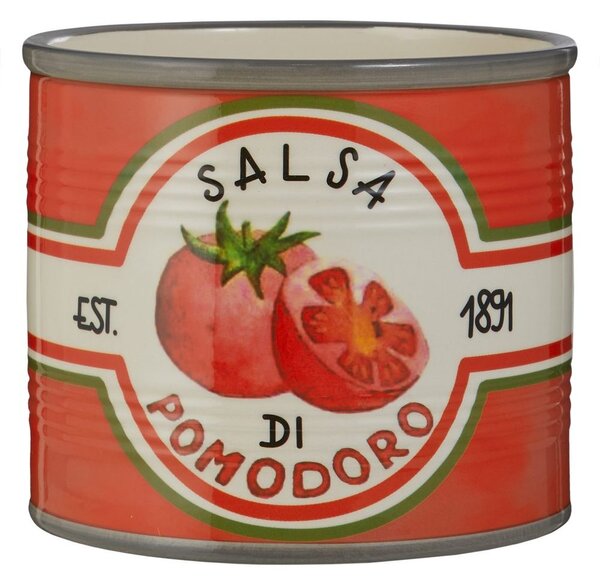 TIN Květináč rajče 9 cm - červená