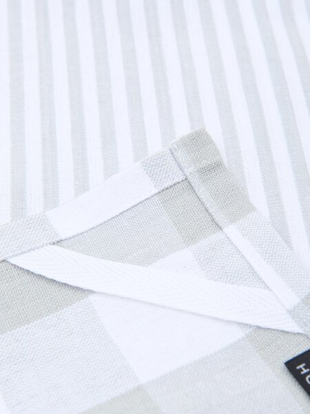 Sinsay - Bavlněné kuchyňské utěrky 3 pack - šedá