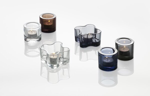 Svícen Kivi iittala světle piniově zelený