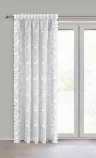 ZÁCLONA NA PÁSCE ARIELA 140X270 CM LISTY