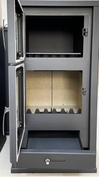 Krbová kamna s troubou VICTORIA DELUXE F, 11,3 kW