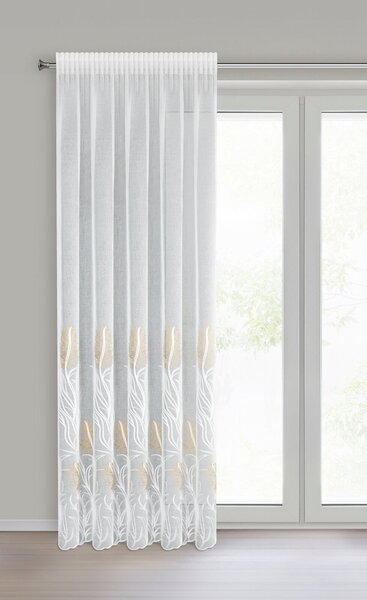 ZÁCLONA NA PÁSCE TILDA 140X270 CM LISTY