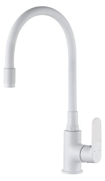 Invena Joga Plus kuchyňská baterie stojící bílá BZ-32-P02