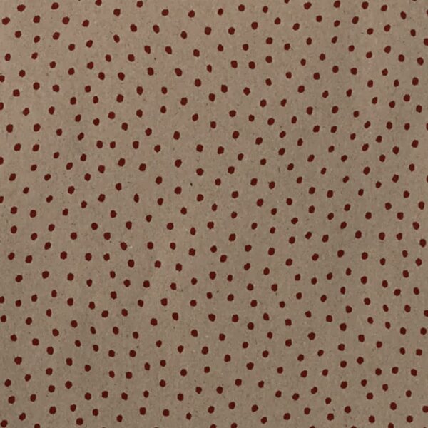 Maileg Balicí papír Polka Red - 10 m MIL461